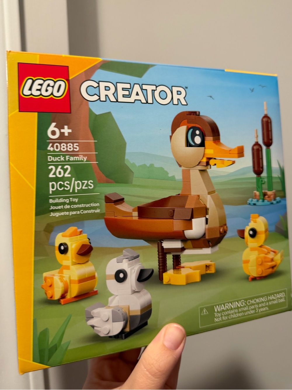 LEGO Creator Duck Family - Brown, Yellow, White - 40885 NIB